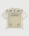 TNRCN M-GRID FOOTBALL SHIRTS / BEIGE