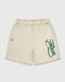 TNRCN M-GRID UTILITY SHORTS / BEIGE