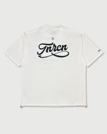 TNRCN SIGNATURE LOGO S/S MOCK NECK TEE WHITE