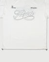 TNRCN SIGNATURE LOGO S/S MOCK NECK TEE WHITE