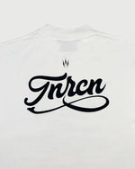 TNRCN SIGNATURE LOGO S/S MOCK NECK TEE WHITE