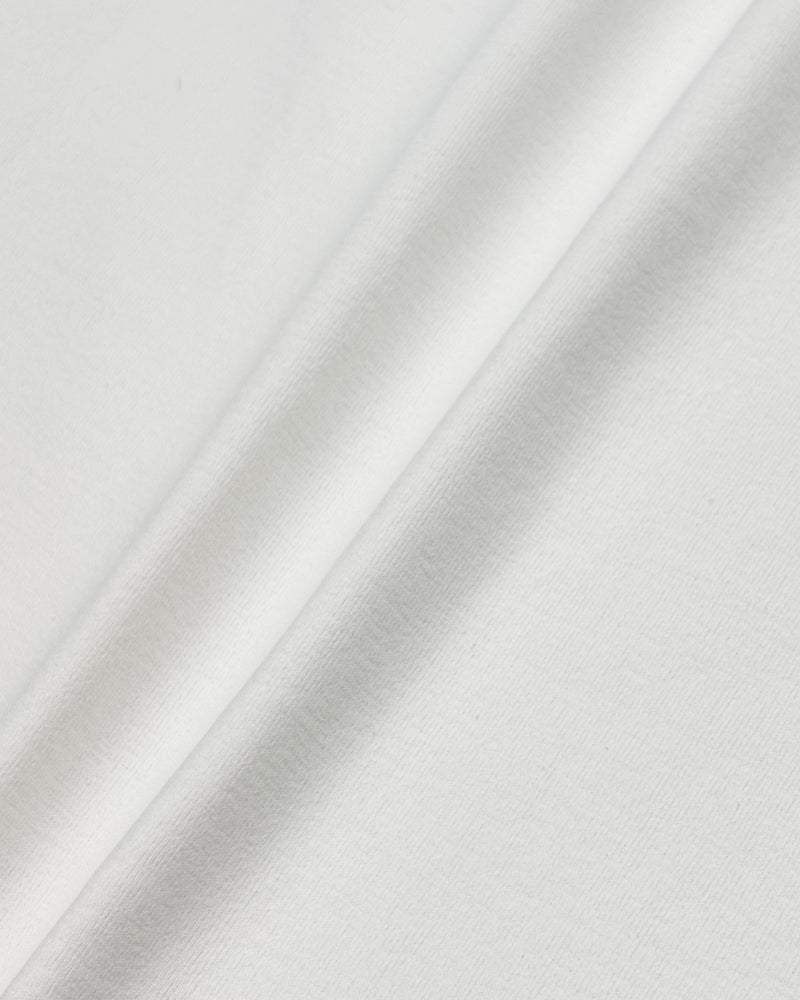 TNRCN SIGNATURE LOGO S/S MOCK NECK TEE WHITE