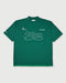 TNRCN SIGNATURE LOGO S/S MOCK NECK TEE / GREEN