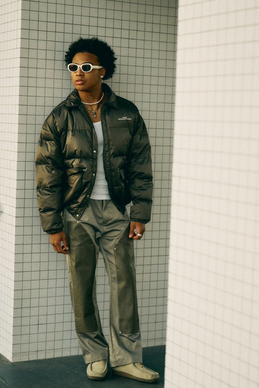 DOUBLE PUSH 半袖シャツ ブラック DOUBLE PUSH GAME SHIRTS｜BLACK – TAIN DOUBLEPUSH