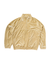DOUBLE PUSH VELOR TRACK SUITS JACKET / BEIGE