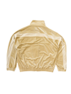DOUBLE PUSH VELOR TRACK SUITS JACKET / BEIGE