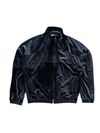 DOUBLE PUSH VELOR TRACK SUITS JACKET / BLACK