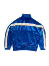 DOUBLE PUSH VELOR TRACK SUITS JACKET / BLUE