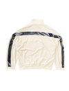 DOUBLE PUSH VELOR TRACK SUITS JACKET / IVORY