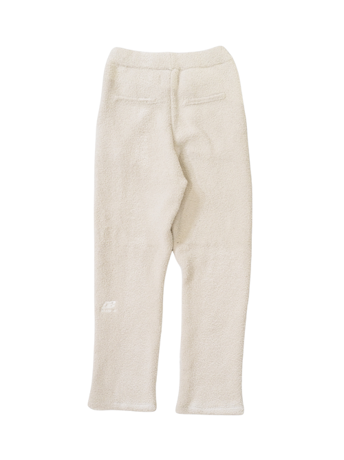 SEDUCTION SHAGGY KNIT EASY PANTS / IVORY