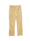 DOUBLE PUSH VELOR TRACK PANTS / BEIGE