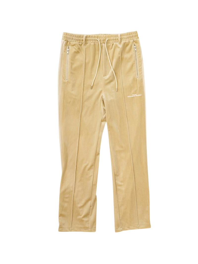 TAIN DOUBLEPUSH | DOUBLE PUSH VELOR TRACK PANTS / BEIGE | パンツ