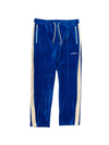 DOUBLE PUSH VELOR TRACK PANTS / BLUE