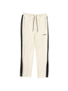 DOUBLE PUSH VELOR TRACK PANTS / IVORY