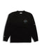 DOUBLE UP LONG SLEEVE T-SHIRTS / BLACK