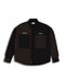 DIFFERENT MATERIAL SHIRTS / BLACK