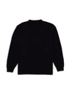 SEAS LONG SLEEVE T-SHIRTS / BLACK