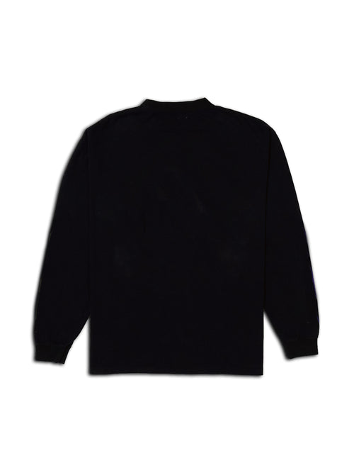 SEAS LONG SLEEVE T-SHIRTS / BLACK