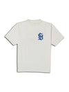 SIGNATURE LOGO SHORT SLEEVE T-SHIRTS / WHITE