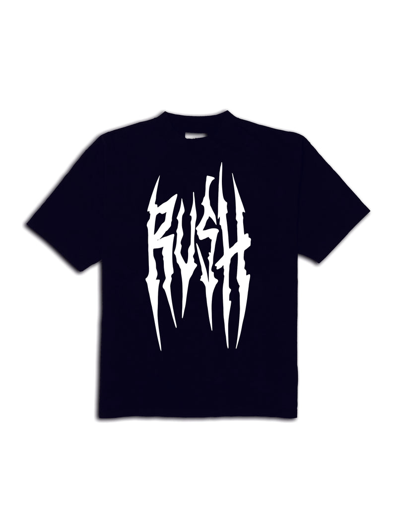 RUSH SHORT SLEEVE T-SHIRTS / BLACK