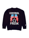 CREW NECK SWEAT / BLACK