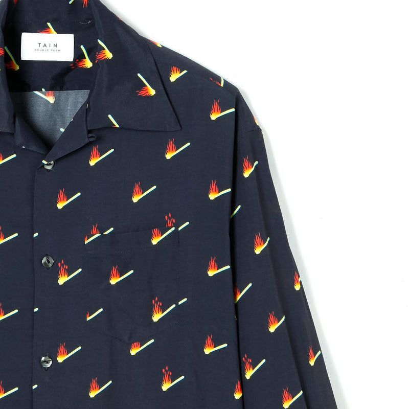 MATCHES FIRE WHOLE PATTERN SHORT SLEEVE