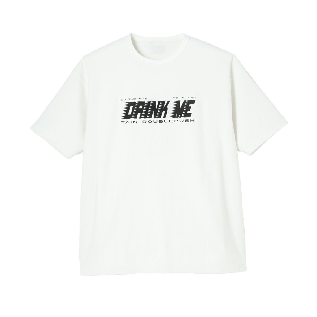 Tシャツ/カットソー(半袖/袖なし)DRINK ME CATS REVERSIBLE SHORT SLEEVE