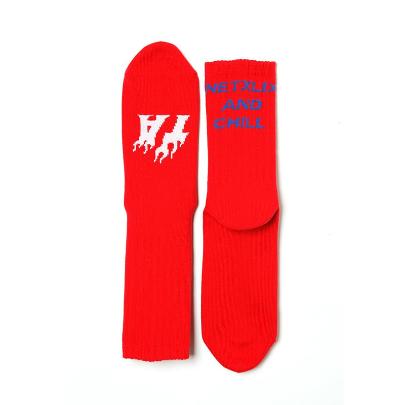 NETXLIX&amp;CHILL SOX RED