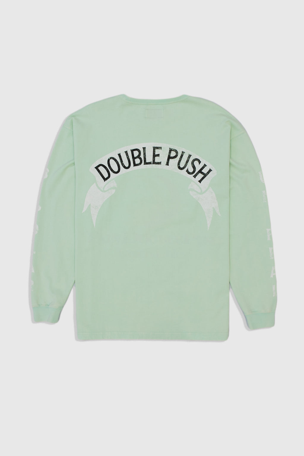 BIPOLAR | TAIN ⁄ T-SHIRTS SLEEVE LONG DOUBLEPUSH BLACK Tシャツ