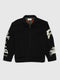EMBROIDERY WORK JACKET BLACK