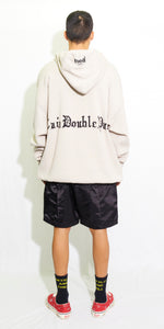 THE END KNIT P/O HOODIE SAND