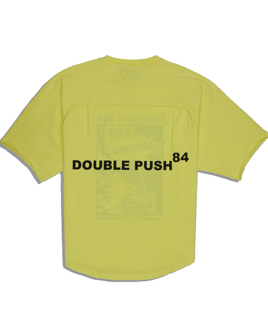 TAIN DOUBLEPUSH | DOUBLE PUSH SHORT SLEEVE T-SHIRTS / YELLOW | Tシャツ