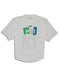 DOUBLE PUSH SHORT SLEEVE T-SHIRTS WHITE