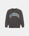 DOUBLE PUSH HEAVY CREW SWEAT / BLACK