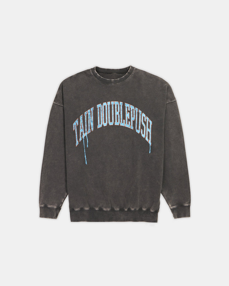 【未使用】DOUBLE PUSH HEAVY CREW SWEAT