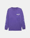 DOUBLE PUSH OVER LONG SLEEVE  / PURPLE