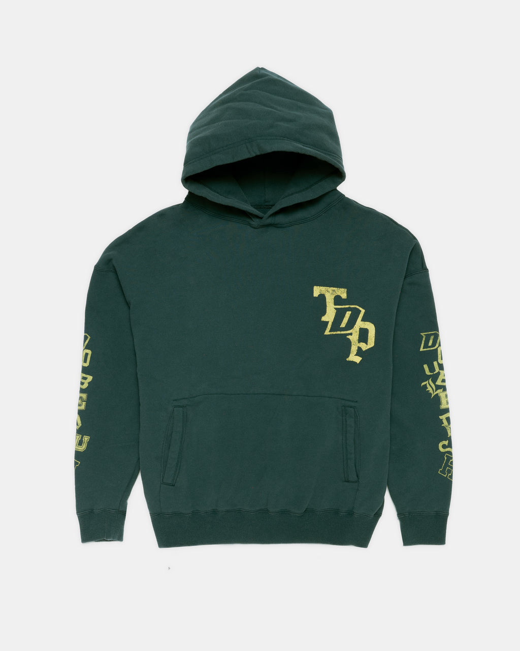 DOUBLE PUSH HEAVY HOODIE GREEN