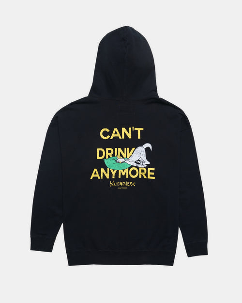 CAN’T DRINK ANYMORE HOODIE BLACK