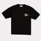 PXXXXX SWEAT FIRE SHORT SLEEVE T-SHIRTS BLACK