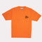 PXXXXX SWEAT FIRE SHORT SLEEVE T-SHIRTS / ORANGE