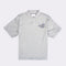 PAINTED WXXDER IN MESH POLO SHIRTS / GREY