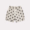 SYMBOL OF PEACE SURF SHORTS WHITE