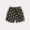 SYMBOL OF PEACE SURF SHORTS / BLACK