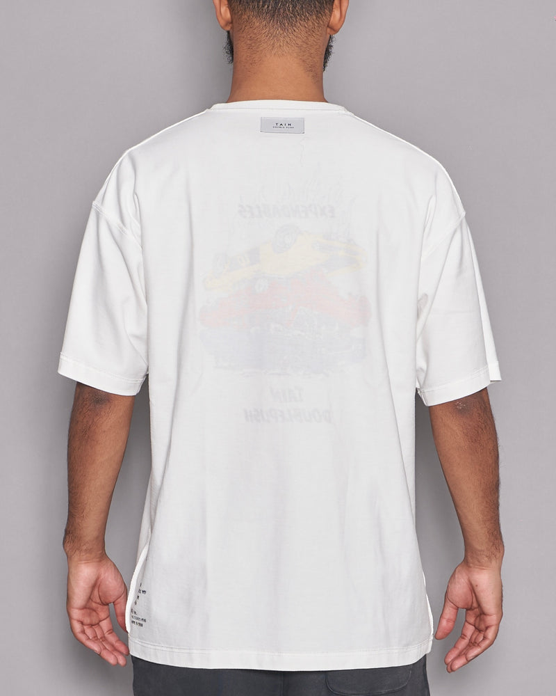 EXPENDABLES SHORT SLEEVE  WHITE