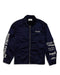 HELL A WAITS ZIP UP JACKET NAVY
