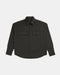 FLAP POCKET OUTER SHIRTS / BLACK