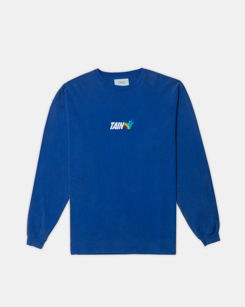 CAN'T DRINK ANYMORE LONG SLEEVE BLUE