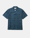 LEOPARD OPEN COLLAR SHIRTS / GREEN