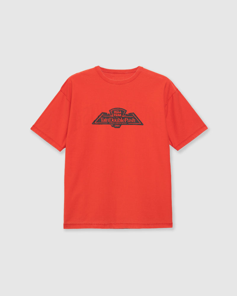 THE END SHORT SLEEVE T-SHIRTS RED