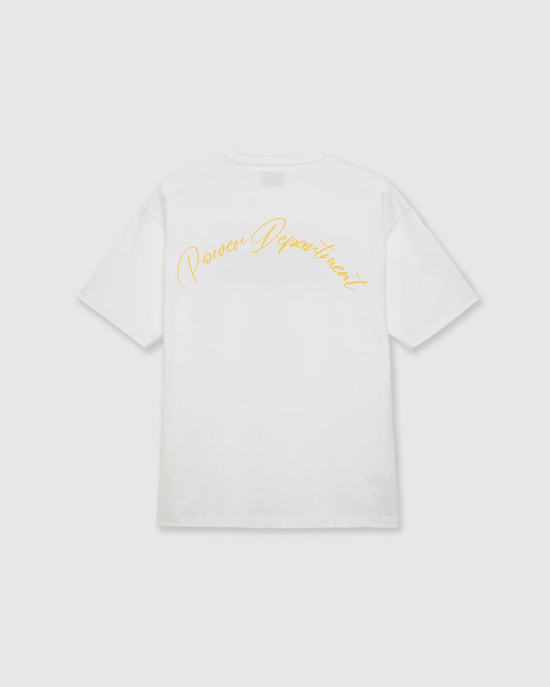 THE END SHORT SLEEVE T-SHIRTS WHITE
